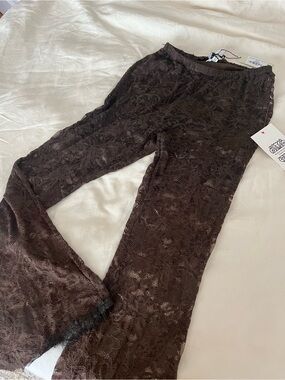 Never Fully Dressed Chocolate Lace Diva Trousers